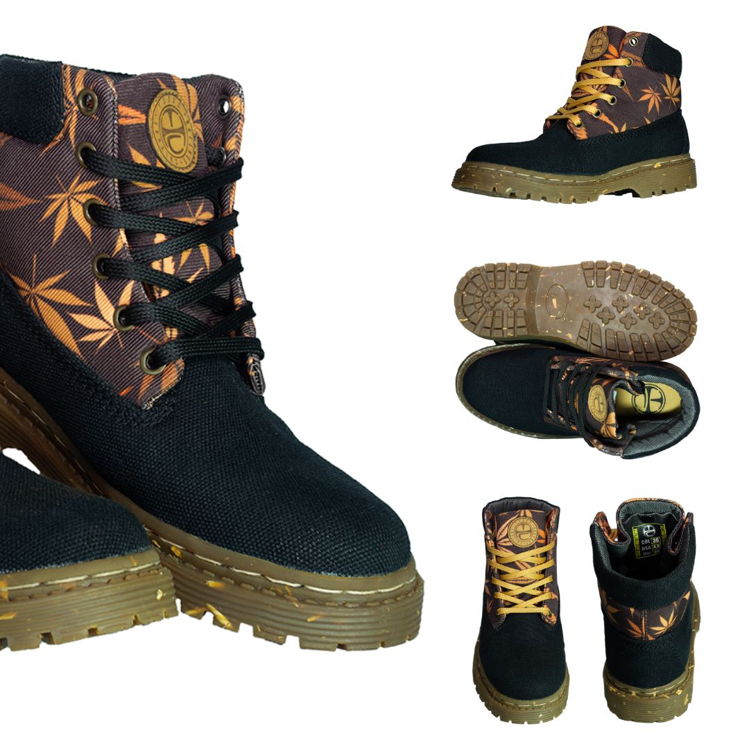 BOTAS ALOCASIA HEMP NEGRA