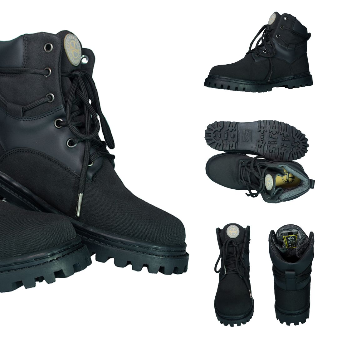 BOTAS MONTE SEMI IMPERMEABLE NEGRA