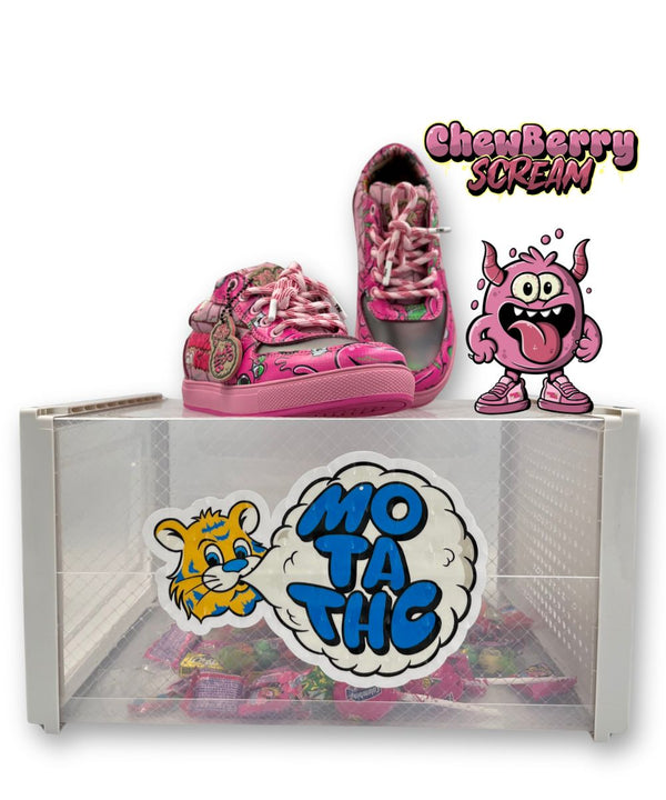 EDICIÓN TENIS BUBBLE MONSTERS ROSADO