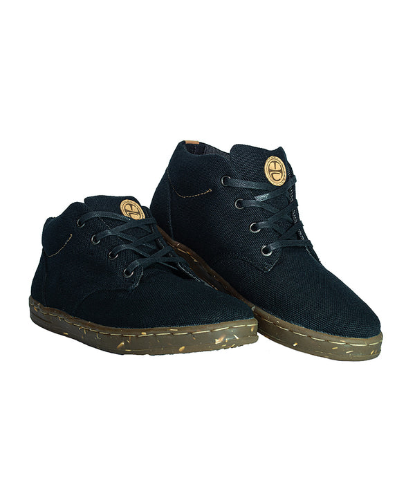 TENIS CNIDARIO HEMP NEGRO