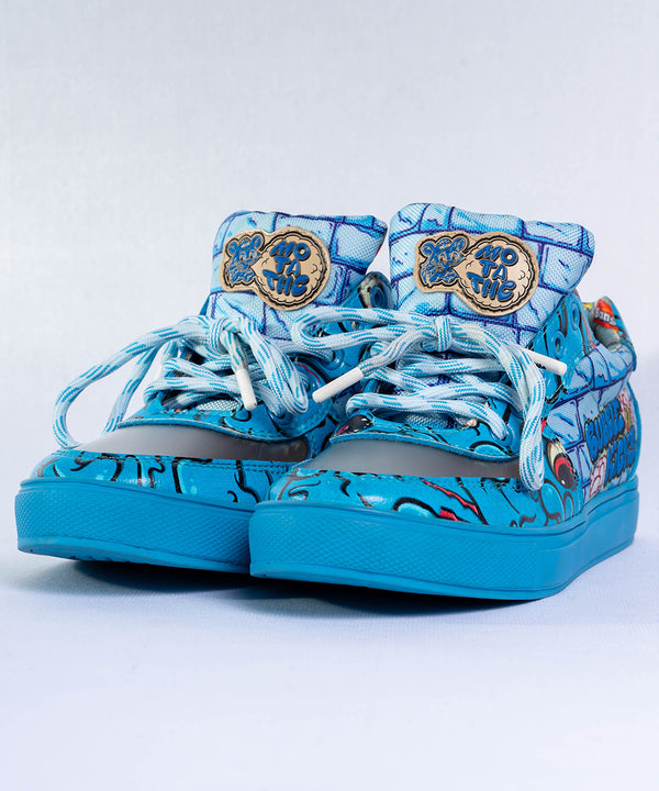 EDICIÓN TENIS BUBBLE MONSTERS AZUL